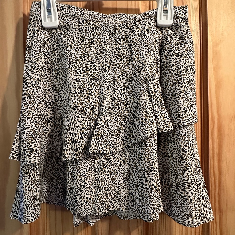 Cheetah Skirt, Size: S, Color: cheetah